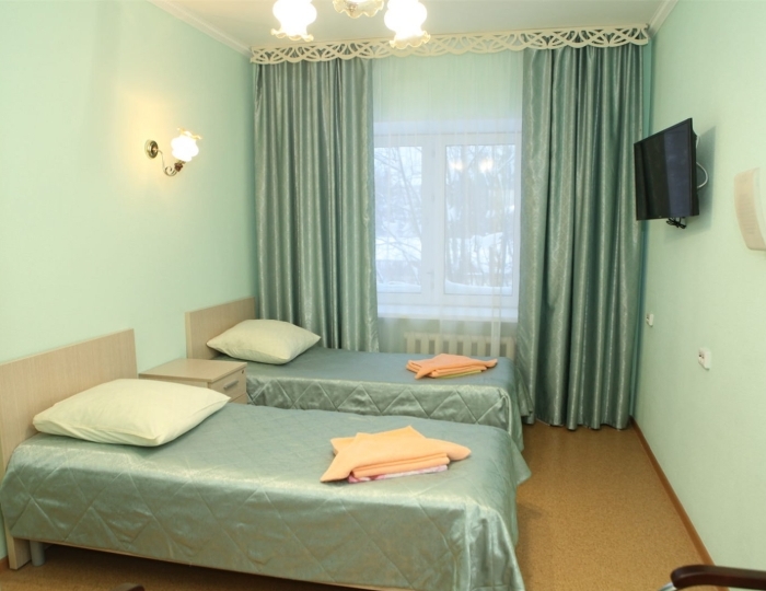 Блочный 2-местный 1-комнатный 1 корпус - Санаторий Tatneft / Татнефть Иволга